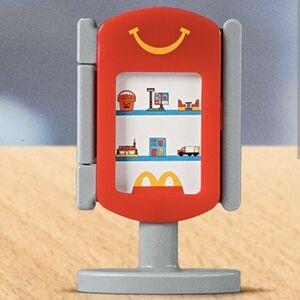 Lil McDonalds Toy Display with Stickers #10 Happy Meal Toy